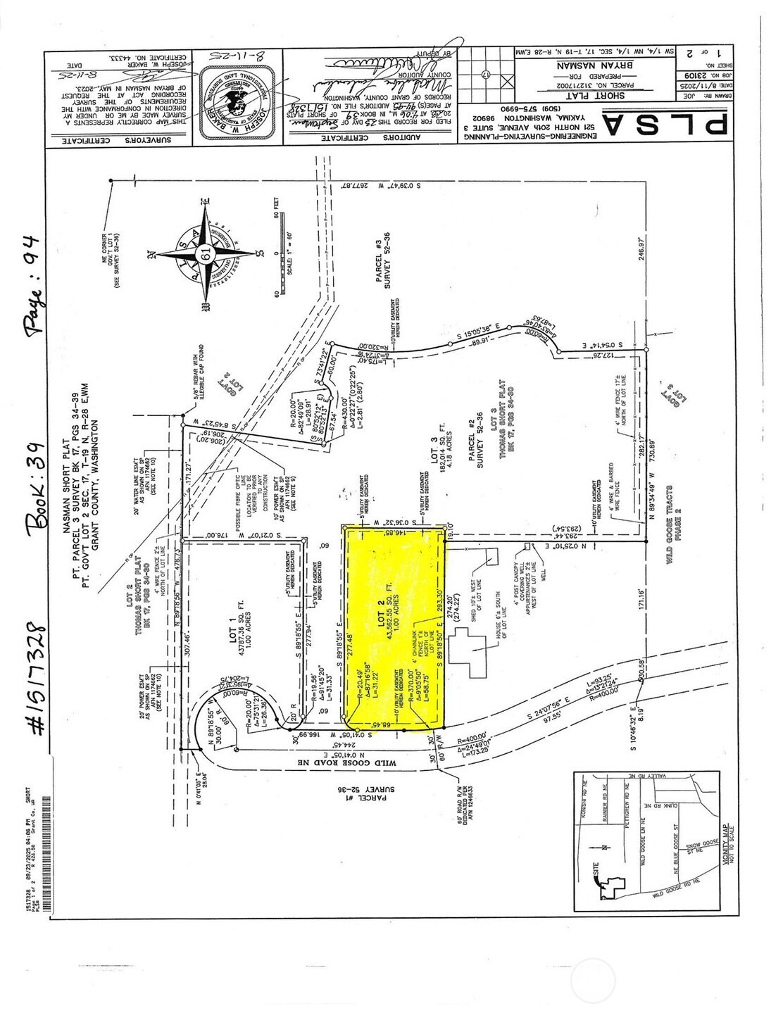 0 Wild Goose Road NE, Moses Lake, WA 98837