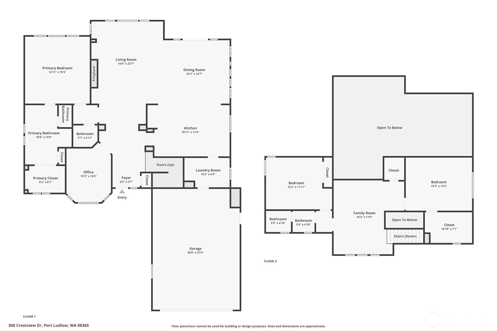 306 Crestview Drive, Port Ludlow, WA 98365