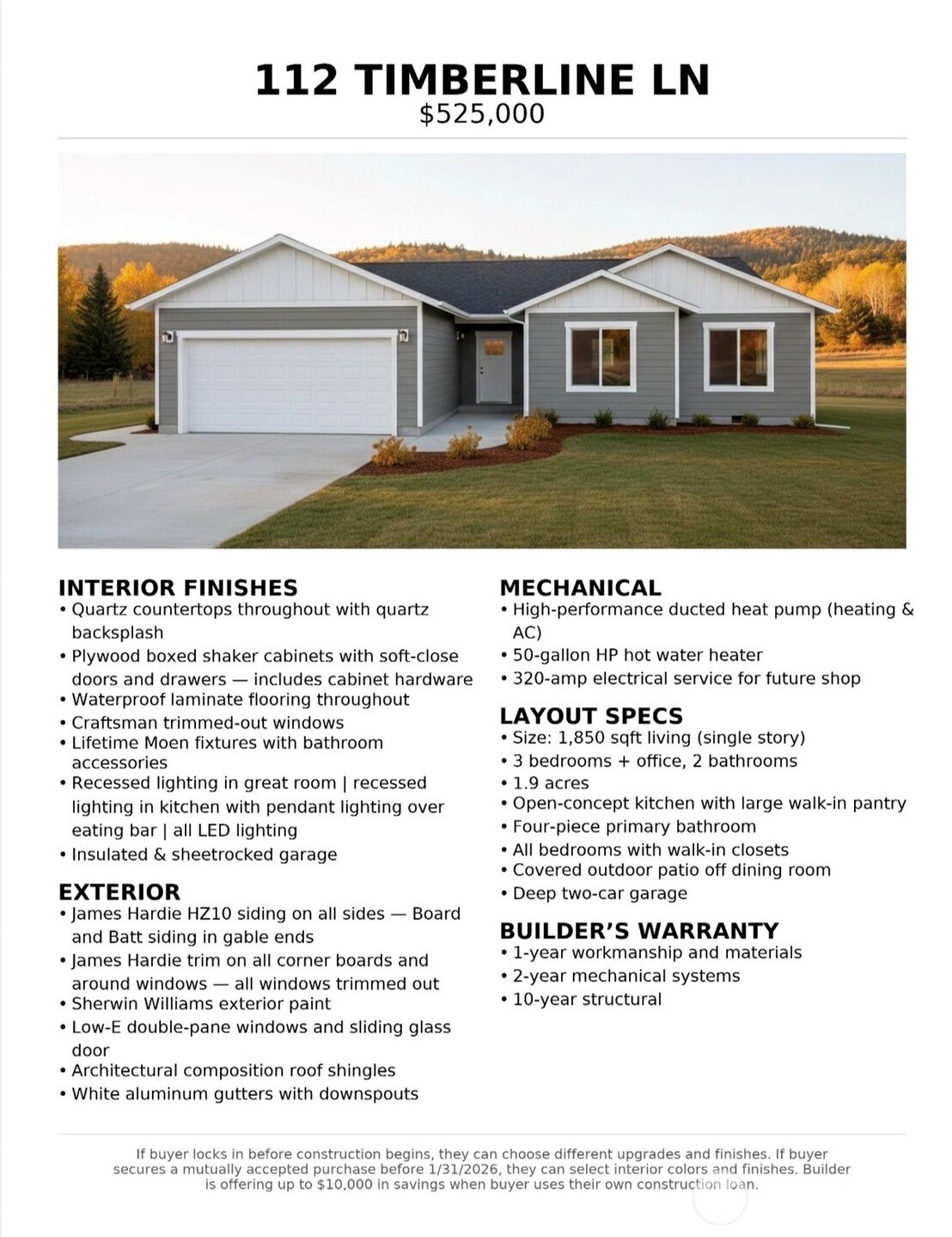 112 Timberline Dr, Winlock, WA 98596