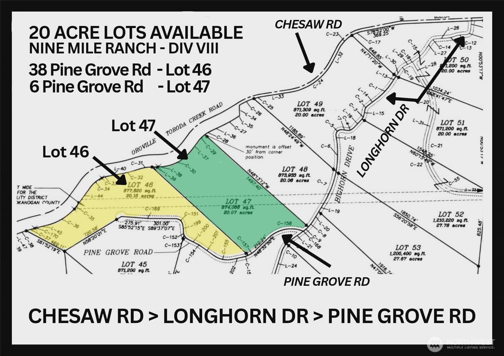 38 & 6 Pine Grove Road, Oroville, WA 98844