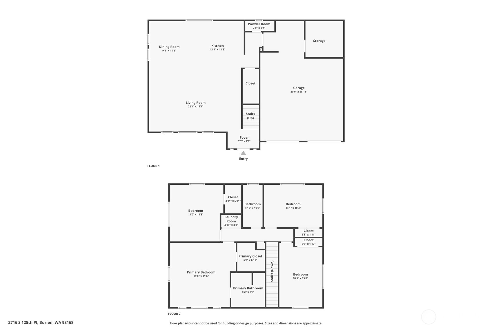 2716 S 125th Place, Burien, WA 98168