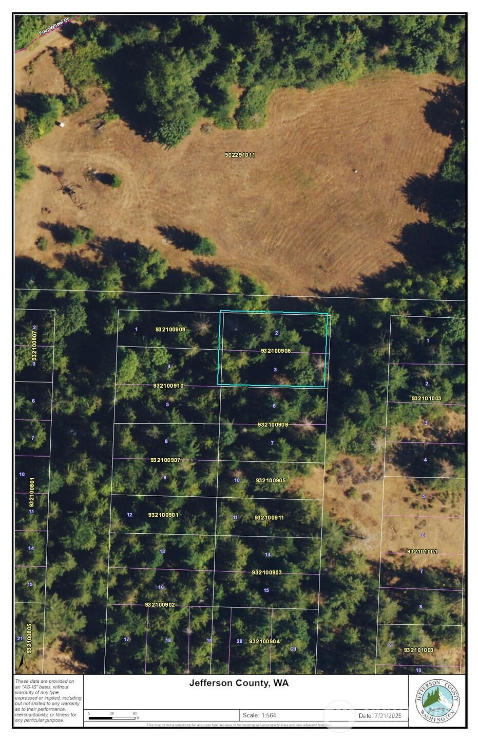 0 APN:932100906, Brinnon, WA 98320