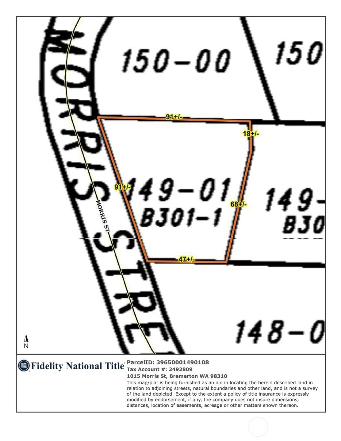 1015 Morris Street, Bremerton, WA 98310