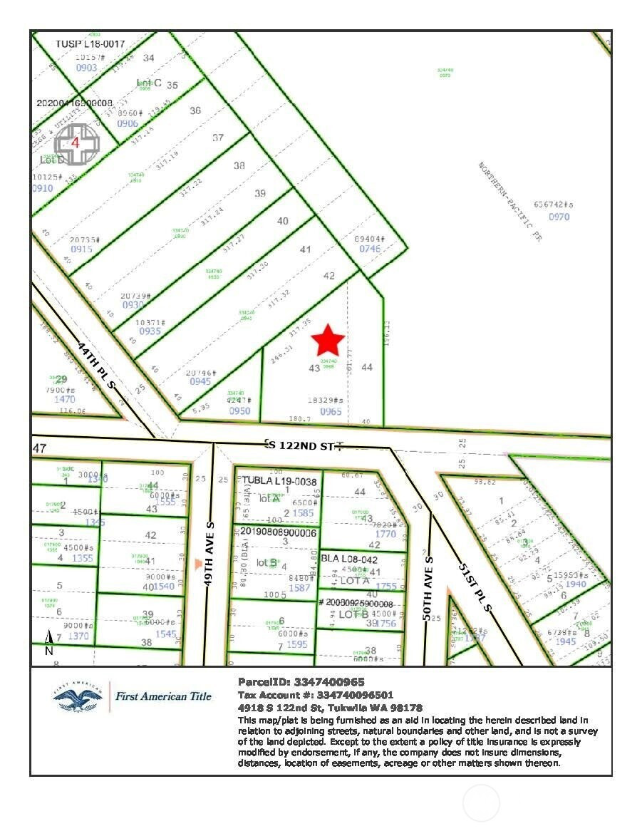 4918 S 122nd Street, Tukwila, WA 98178