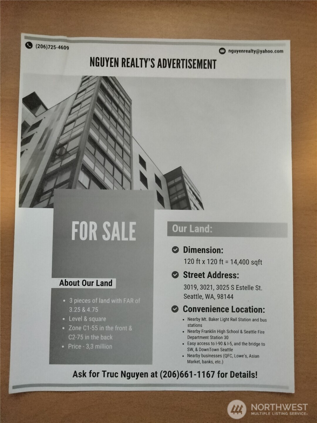 3011 S Estelle Street, Seattle, WA 98144