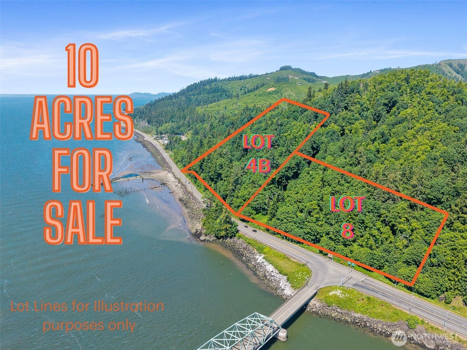 128 State Route 101 Lots 4B + 8, Chinook, WA 98614